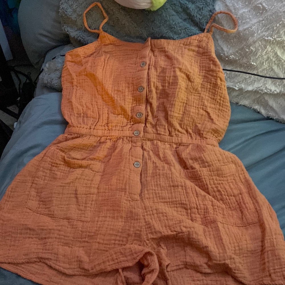 Orange romper